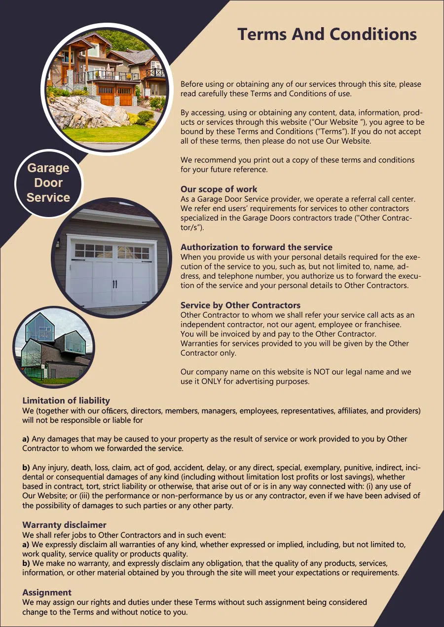 Garage Door Mobile Service Worcester, MA 508-928-3286